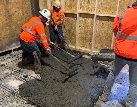 Concrete Pour